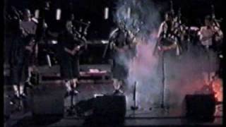 Victoria Police Pipe Band, Hellbound Train, Motherwell Concert 1998