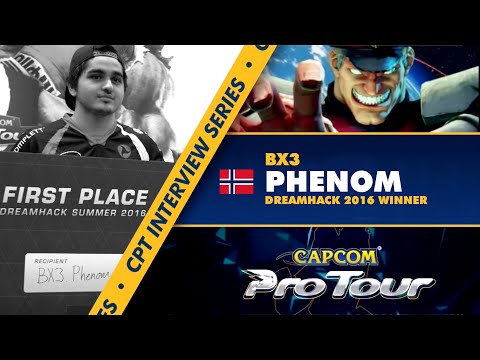 SFV: CPT Interview Series - Phenom (Dreamhack Summer 2016 Winner)
