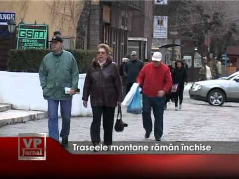 Traseele montane rămân închise