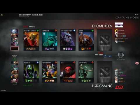 Boston China Qualifiers - LGD vs. EHOME.K (Game #2)