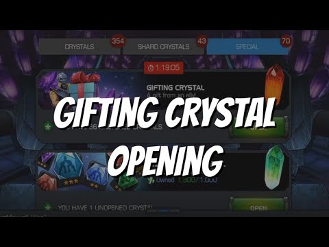 Gifting Crystal Opening - Marvel Contest of Champions
