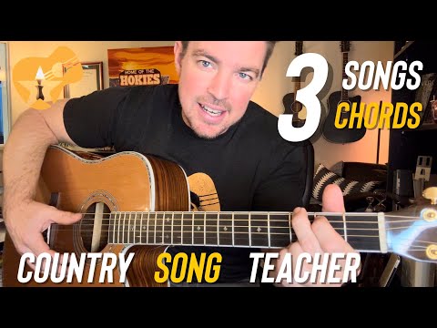 3 Easy Guitar Songs Using 3 Easy Chords