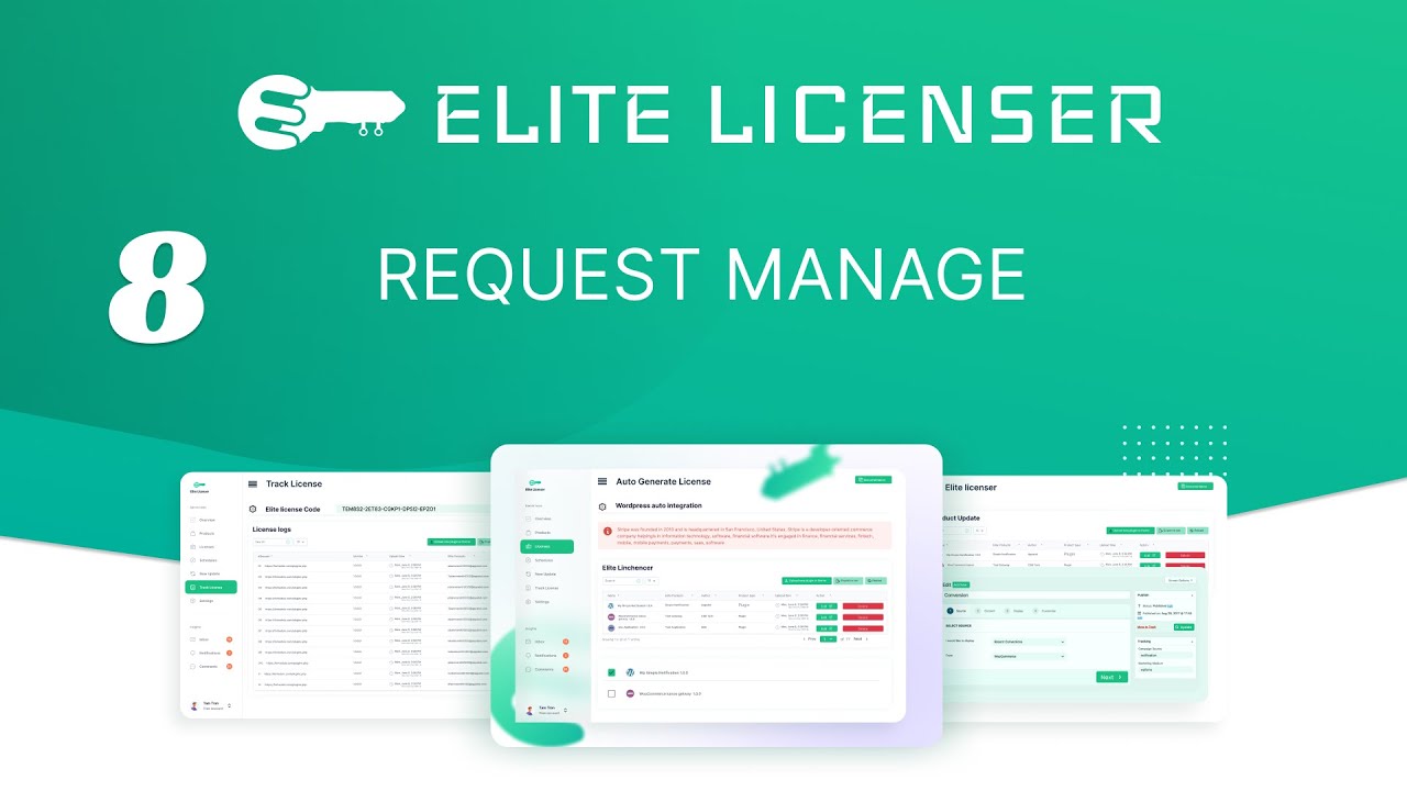 Elite Licenser- Request Manage Module