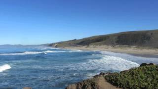 preview picture of video 'Pescadero State Beach, South Beach - Video'