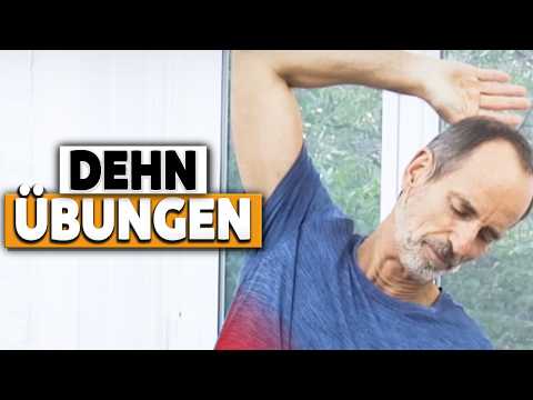 15 Minuten Dehnungs-Routine 🤸‍♂️ Für gesunden Rücken und Hüfte (Übungen zum Mitmachen)