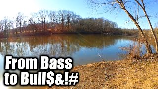 From Catching Bass to Catching Bluegill (Winter Fishing Sucks)