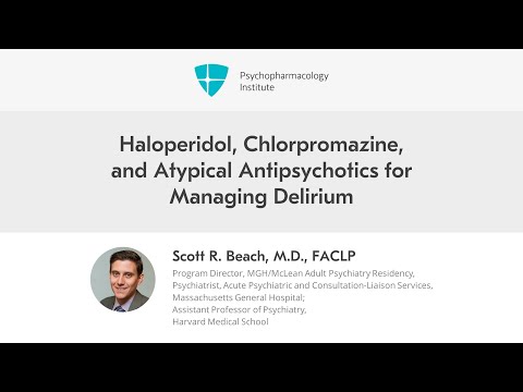 Haloperidol, Chlorpromazine, and Atypical Antipsychotics for Managing Delirium