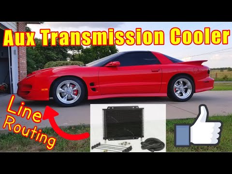 Auxiliary Transmission Cooler Trans Am WS6 Camaro SS Firehawk Formula Z28