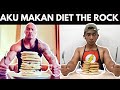 Aku MAKAN & WORKOUT macam THE ROCK selama 24 JAM