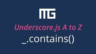 Underscore.js contains function // _.contains()