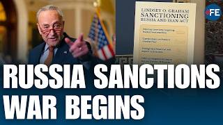Schumer Backs Graham's Russia Sanctions Bill In Fiery Warning To Putin | WORLD NEWS | US NEWS
