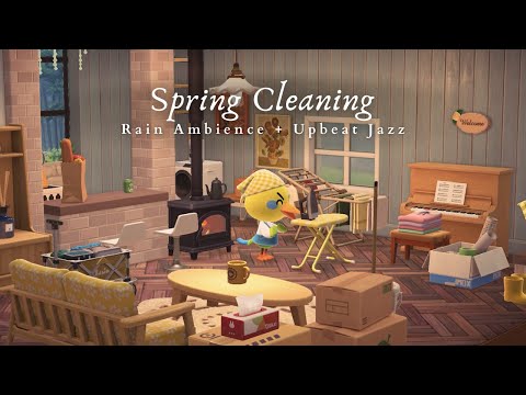 Spring Cleaning 🧹 1 Hour Upbeat Smooth Jazz To Keep You Motivated No Ads 🎧 Study Music | Work Aid
