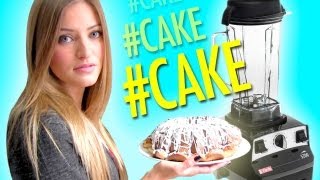 How to Make Pound Cake in a Blender | iJustine