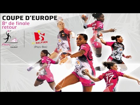 Sercodak Dalfsen vs Fleury Loiret Handball. EC 2015.