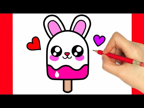 Eis Zeichnen und Malen - Einfaches zeichnen lernen