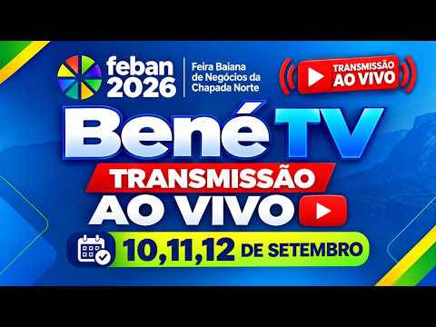 FEBAN  - JACOBINA 2026 -  AO VIVO!   DIA 2 -  Rádio Estrela Dalva FM  - 11/09/2026