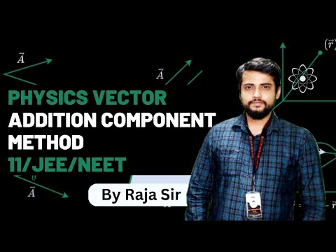 vector addition by component method | Class 11 Physics | Addition of Vectors By Means of Components