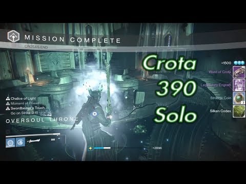 Crota's End 390 Solo - Destiny