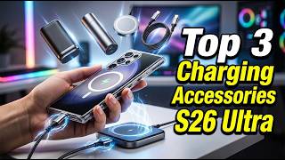 Top 3 Best Charging Accessories For Galaxy S26 Ultra Fast Chargers & Wireless Options! ✅