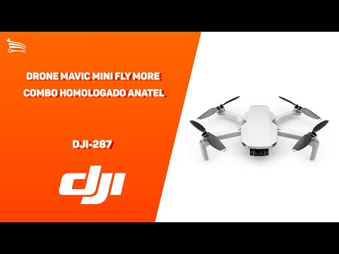 Drone Mavic Mini Fly More Combo Homologado Anatel - Video