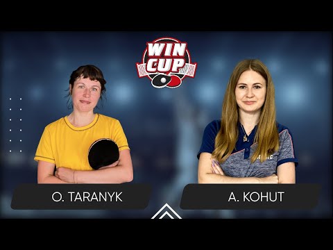 17:45 Olena Taranyk - Alina Kohut West 4 WIN CUP 31.12.2023 | TABLE TENNIS WINCUP