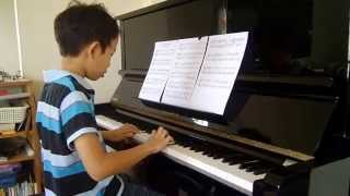 Forrest Gump  Feather  Theme [piano  by my elder son]