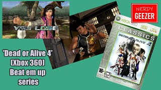 'Dead or Alive 4' (Xbox 360) Beat em up series