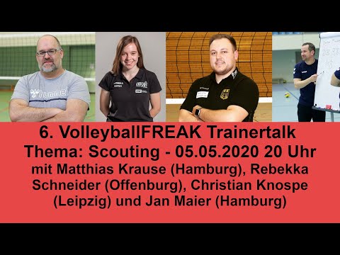 6. VolleyballFREAK Trainertalk - Thema Scouting