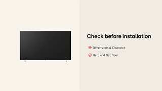 LG NanoCell TV : Installation Guide – NANO90 86​