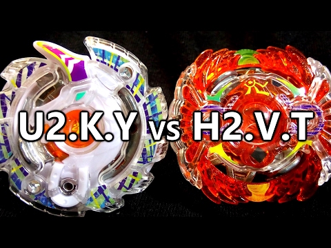 Unlock Unicorn .K.Y vs Holy Horusood .V.T - BATALHA BEYBLADE BURST! ベイブレードバースト