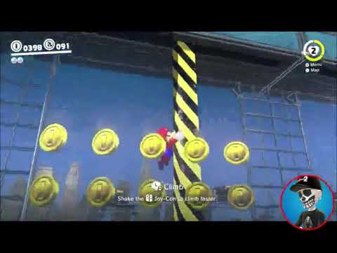 Super Mario Odyssey Guide Metro Kingdom Power Moon # 47
