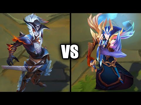 High Noon Yone vs Dawnbringer Yone Legendary Skins Comparison (League of Legends)