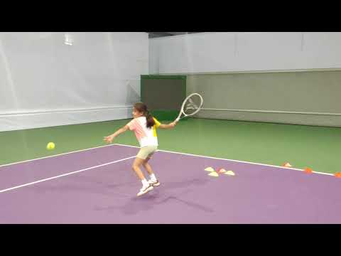 Sahra 8 years old tennis