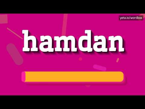 HAMDAN - HOW TO PRONOUNCE IT!?