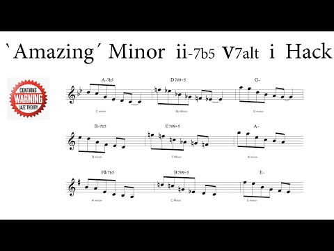 Cunning Minor ii V7 i hack that  is cool to know