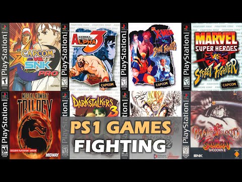 THE 30 BEST FIGHTING GAMES ON PS1 || PS1 GAMES