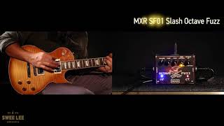 Video thumbnail for MXR SF01 Slash Octave Fuzz Guitar Effects Pedal by Swee Lee