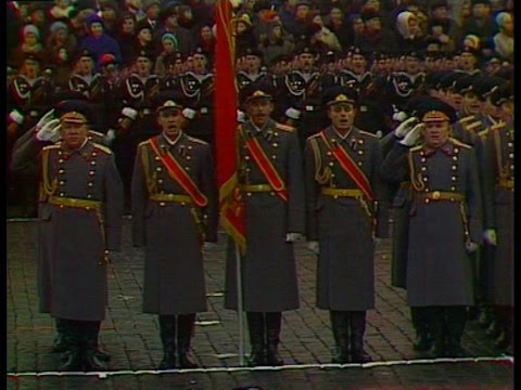 USSR Anthem, Revolution Day 1975 Гимн СССР