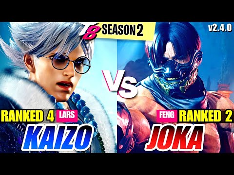 T8 | Kaizokulars (Lars) vs Joka (Feng) | Tekken 8 High Level Matches