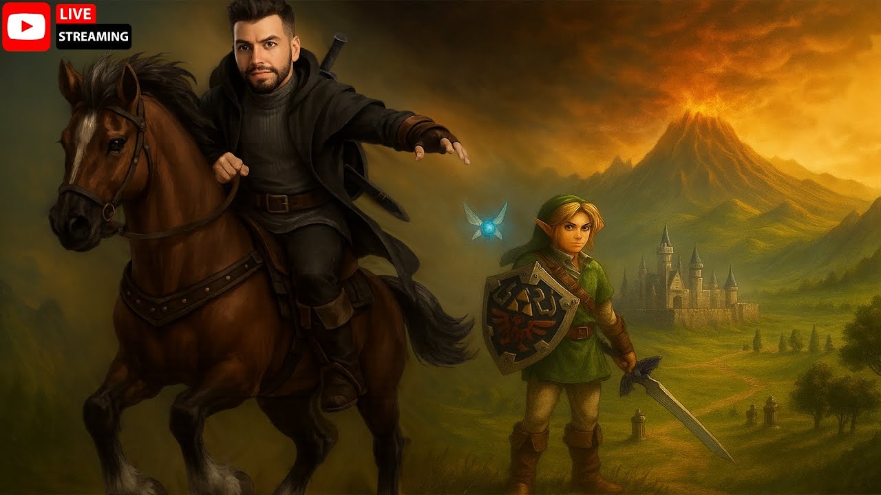 LIVE: The Legend of Zelda: Ocarina of Time REMASTER - JOGO ATUALIZADO! 🎮✨ Gameplay 4K AO VIVO