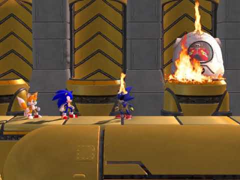 Sonic 4 - Introduction of Death Egg mk.II (Episode II) in major key