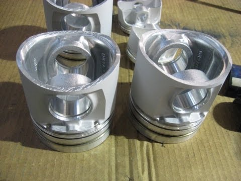 5.9 Cummins PolyDyn coated pistons Part 2