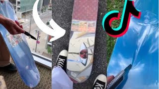 Skateboard Setup ASMR Tiktoks P.2 (Satisfying)