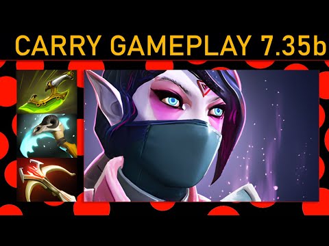 💰Templar Assassin 900+ GPM! Carry Gameplay 7.35b - Dota 2 Top MMR