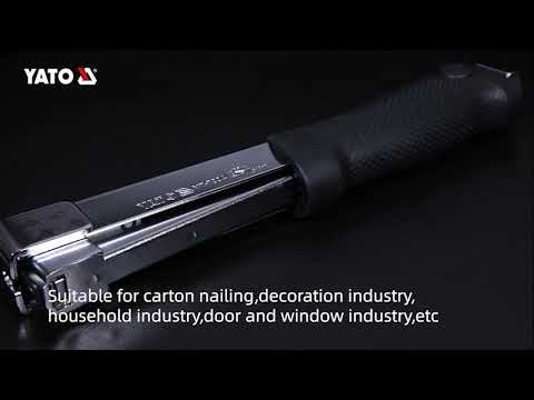 Степлер ударний YATO для скоб h=6-10 мм, 1.2x10.6 мм [10/20]