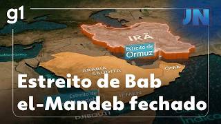 JN: Rebeldes do Iêmen anunciam bloqueio de uma das principais rotas de exportação do mundo