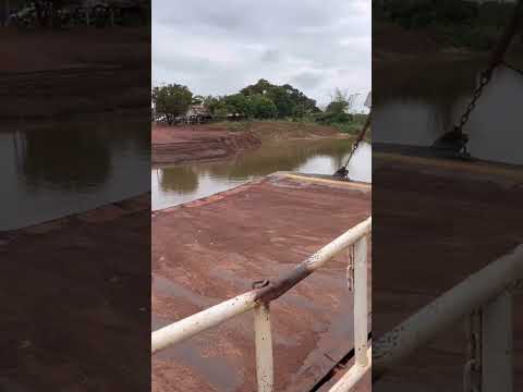 Travessia de Caseara no Tocantins pro Pará #araguaia