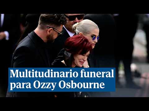 Fans rinden homenaje a Ozzy Osbourne en su ciudad natal Birmingham
