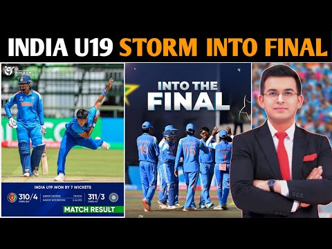 India U19 vs Afghanistan U19 | ICC U19 World Cup 2026 Semi-Final Full Match Highlights 