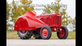 1946 McCormick-Deering O-4 Orchard Tractor Driving POV